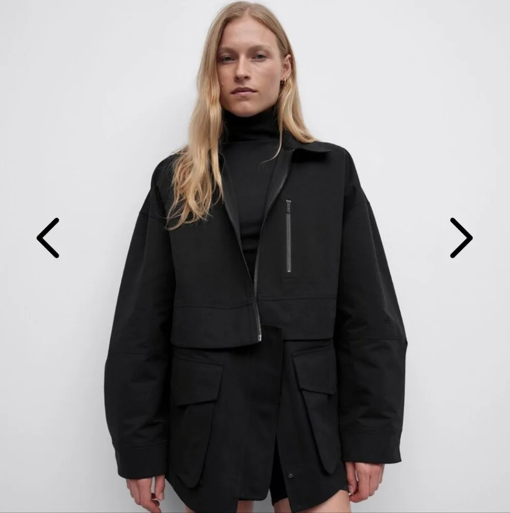 NWOT Lululemon Glyde 2-in-1 Adaptable Jacket Size Large Women's Black - Picture 2 of 3